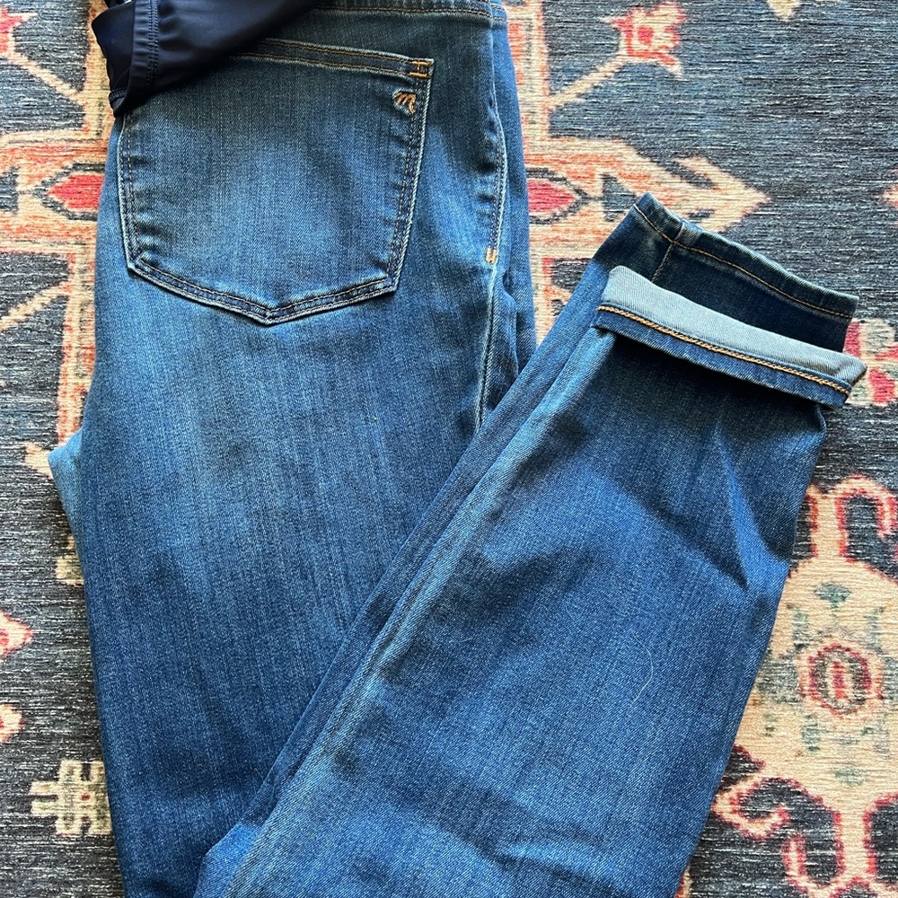 Madewell full panel maternity skinny jeans